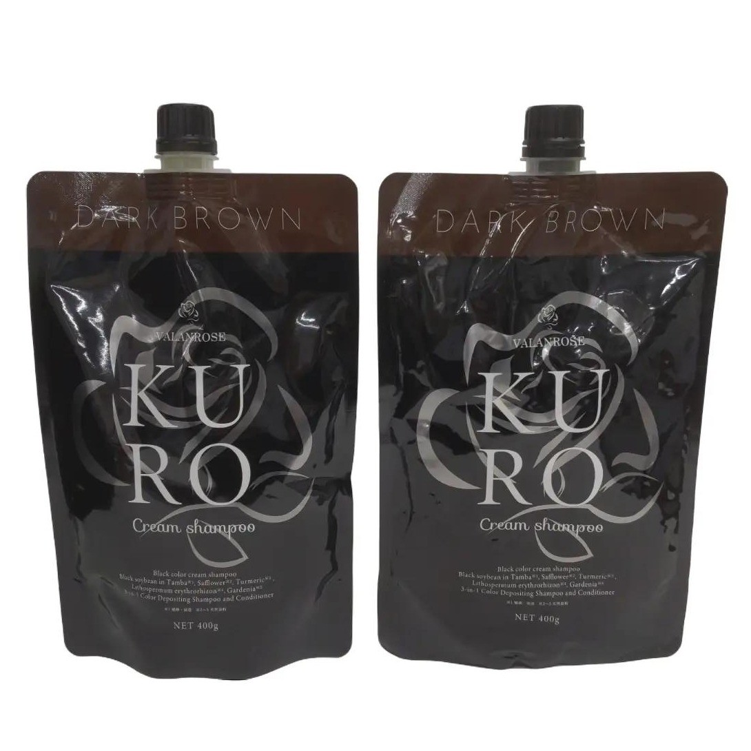 楽天市場】バランローズ kuroクリームシャンプー ナチュラルブラウンの通販