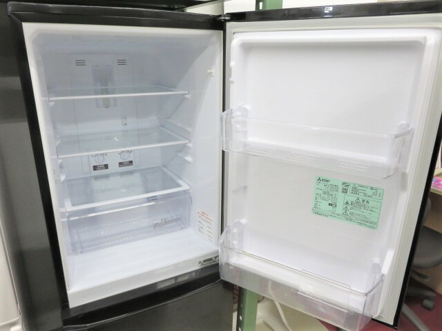 楽天市場】【中古品】 三菱 146L ノンフロン冷凍冷蔵庫 2ドア MR-P15D