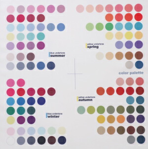 楽天市場】パーソナルカラー 色見本 布 4シーズン（春夏秋冬）すべて