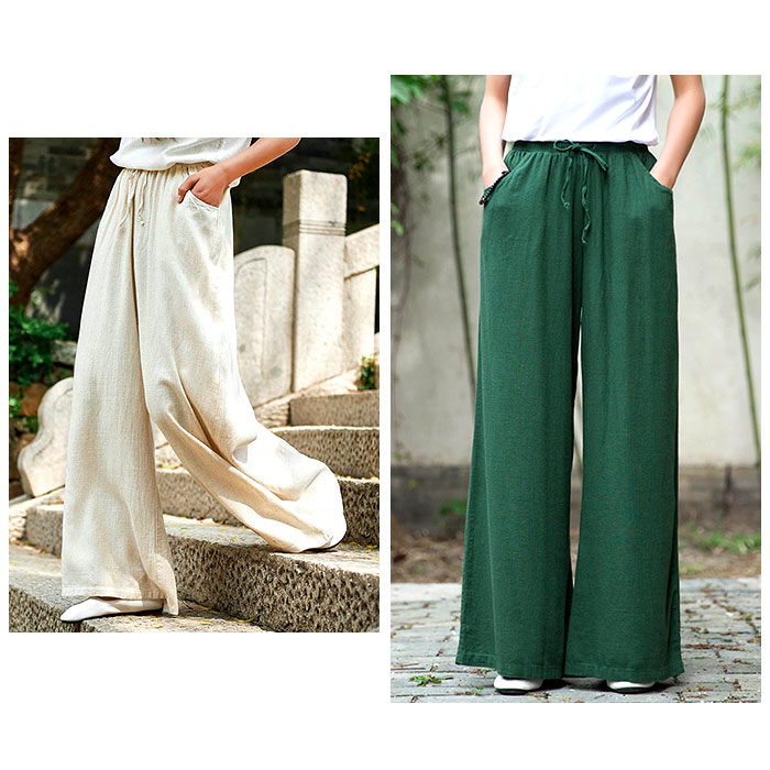 楽天市場】ワイド パンツ レディース 定番 サルエルパンツ ワイド