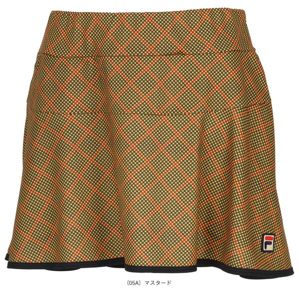 楽天市場】 スコート レディース EL0218 フィラ テニスウェア