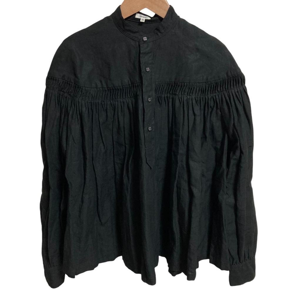 楽天市場】scye リネン タック ブラウスの通販