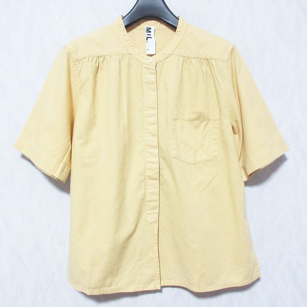 楽天市場】mhl バンドカラー シャツの通販