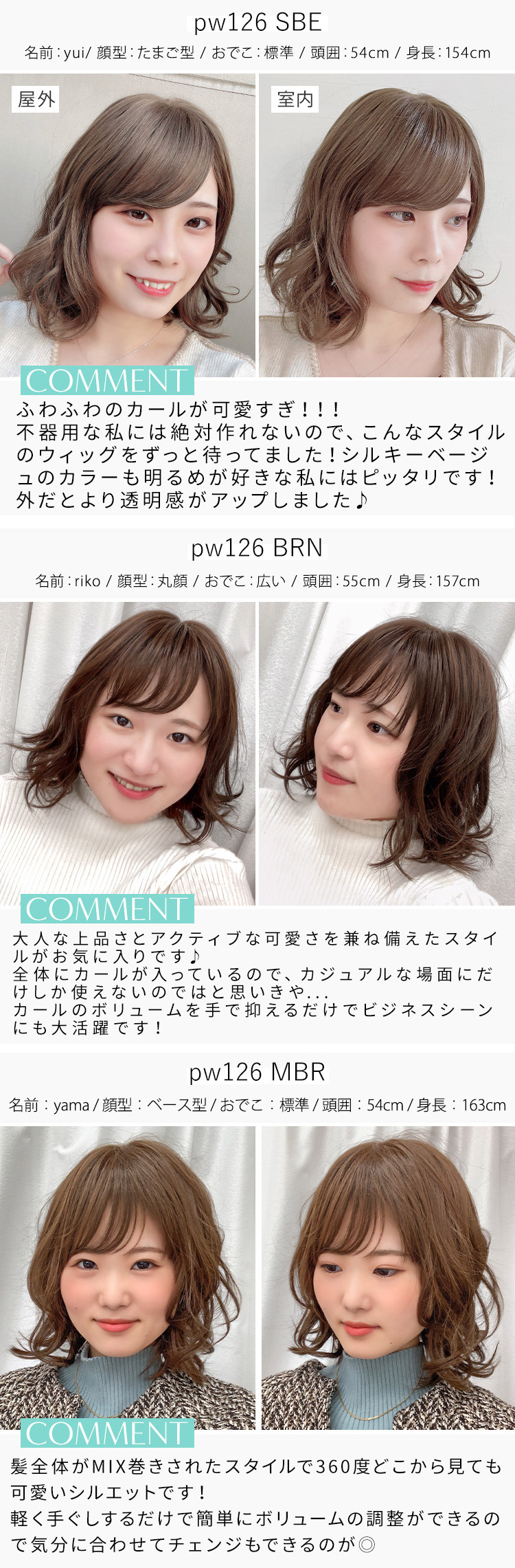 楽天市場】ウィッグ ボブ ミディアム フルウィッグ 「ヴィーナス まし