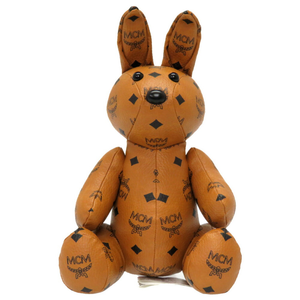楽天市場】新品同様 MCM ラビット ドール レザー ぬいぐるみ ウサギ