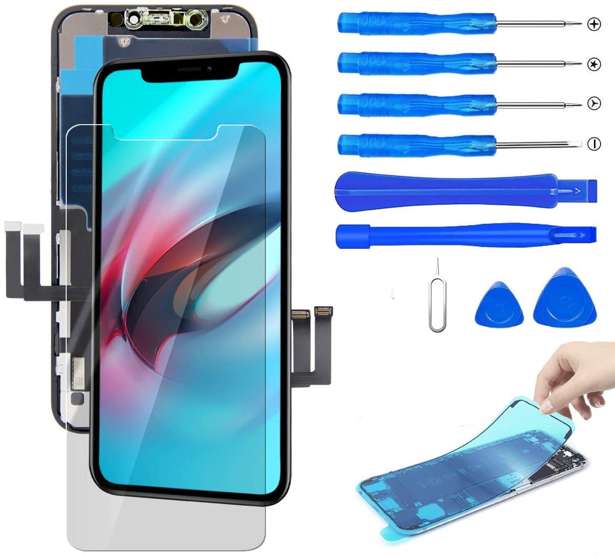 楽天市場】＼10％OFFクーポン☆P5倍！／iPhone11 画面交換キット 液晶