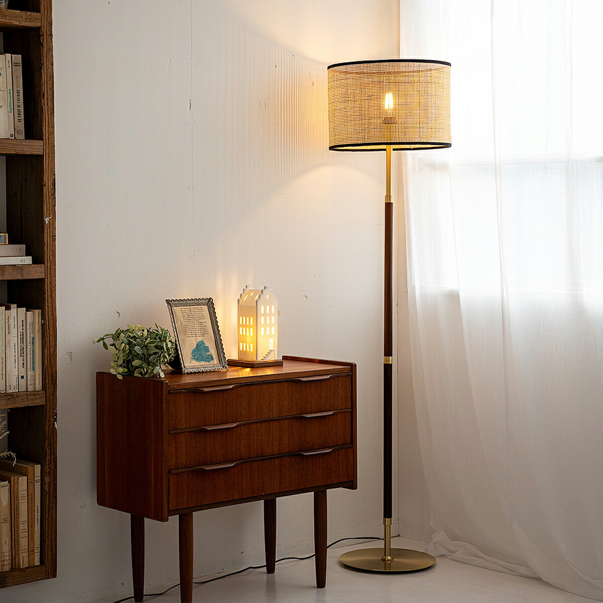 00'S フランス製 陶器のフロアスタンド「Glob」 00'S フランス製 陶器