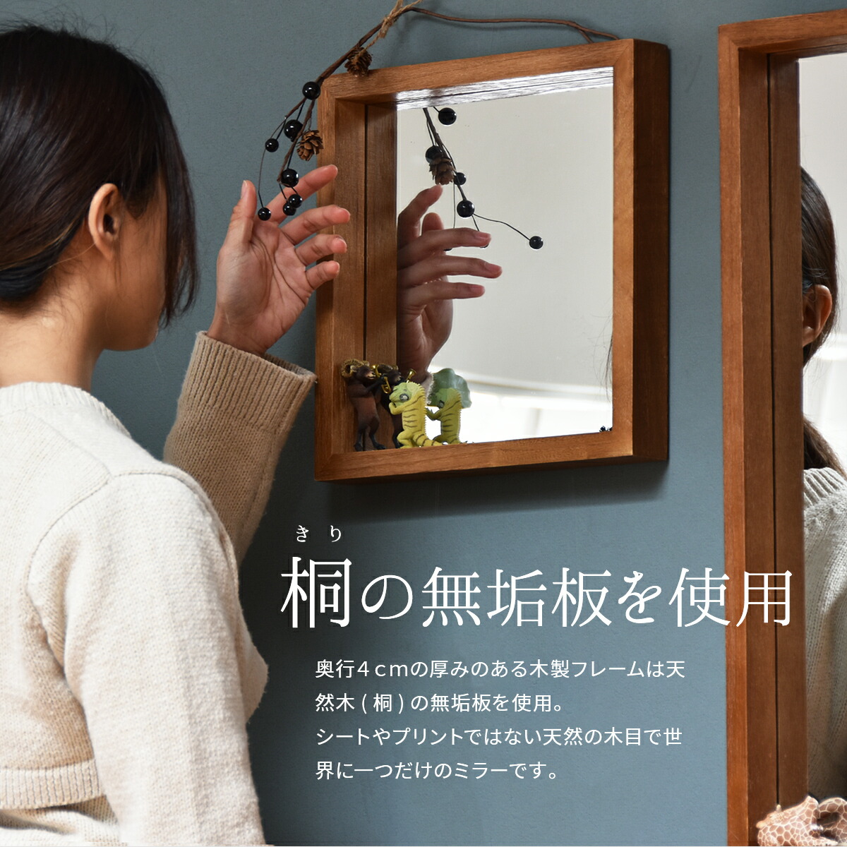 楽天市場】鏡 壁掛け ミラー おしゃれ 30cm かわいい アンティーク