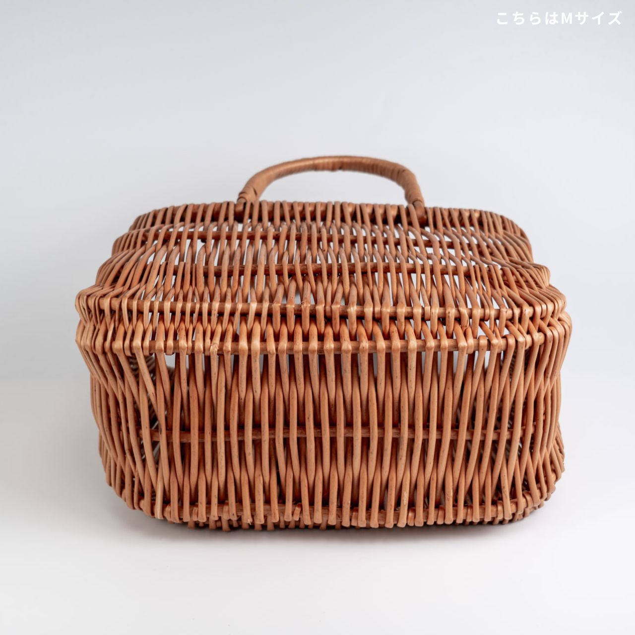 楽天市場】ラトビア PINUMU PASAULE 手編み 柳のかごバッグ L 木製