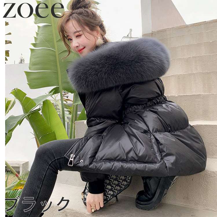 楽天市場】【値下げ10800円→9999円】フェイクファー付きダウンコート