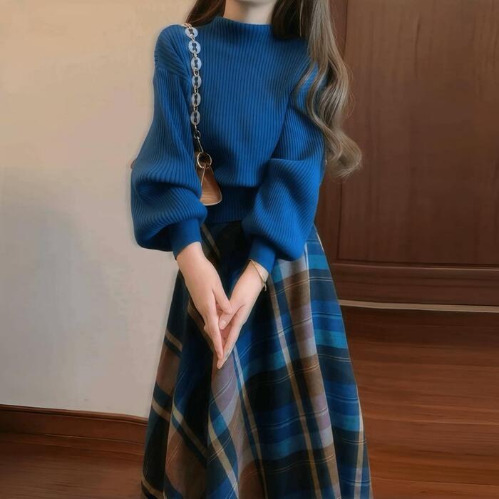 楽天市場】モックネック ニット（スーツ・セットアップ｜レディース