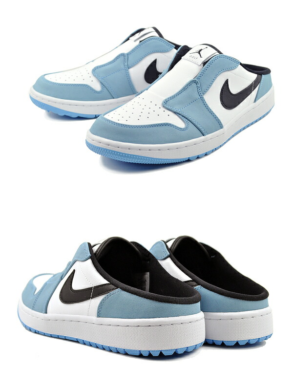 楽天市場】NIKE AIR JORDAN MULE GOLF university blue/black-white