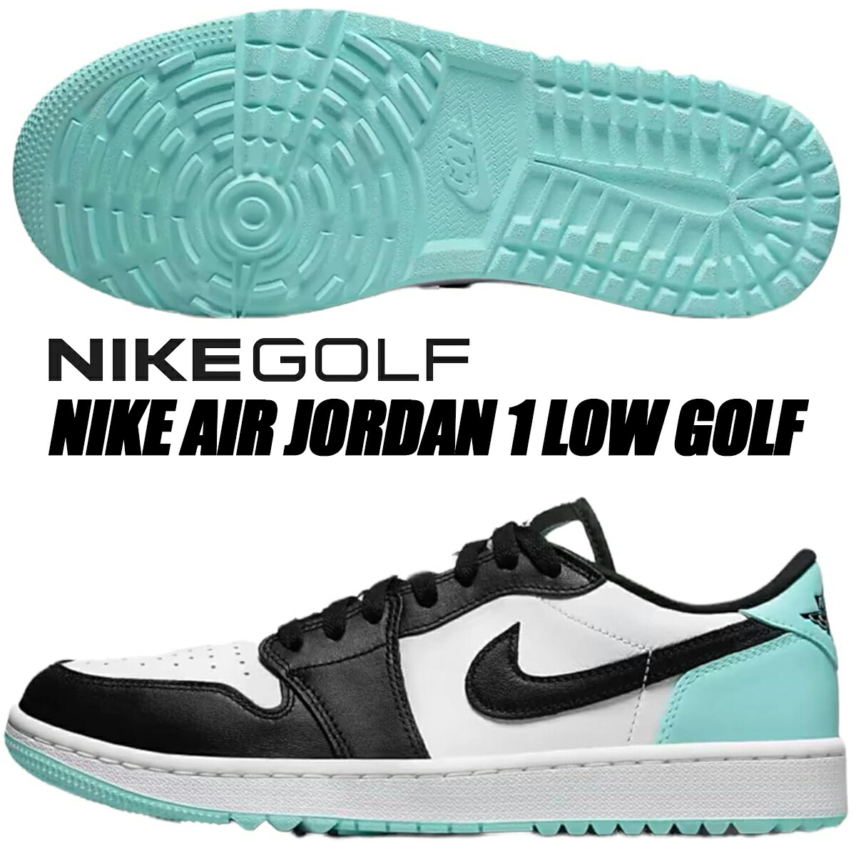 楽天市場】NIKE AIR JORDAN 1 LOW GOLF white/black-copa dd9315-114
