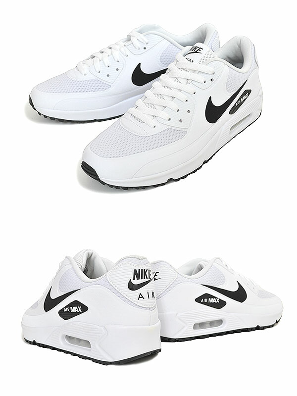 楽天市場】NIKE AIR MAX 90 GOLF white/black cu9978-101 ナイキ エア