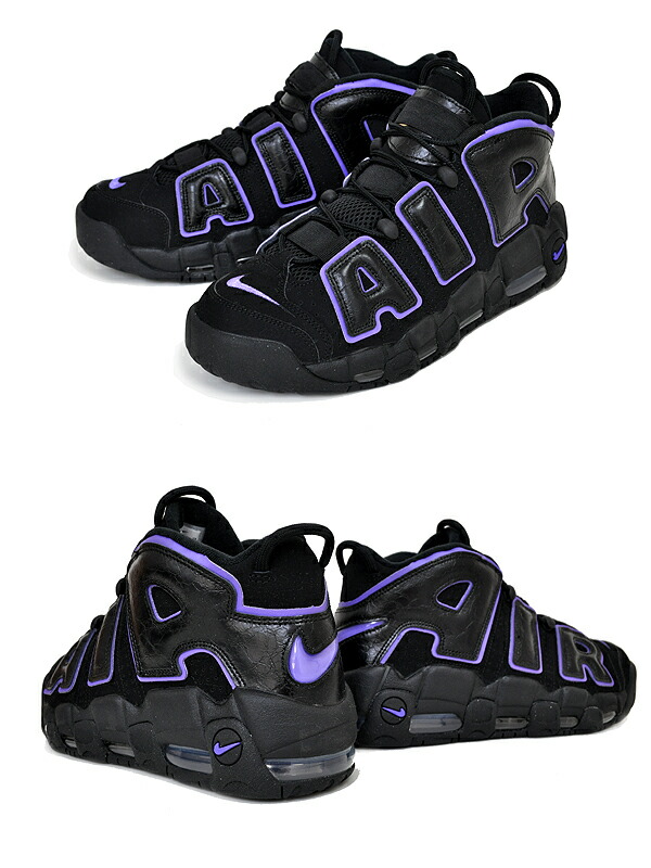楽天市場】NIKE AIR MORE UPTEMPO 96 black/action grape-black dv1879