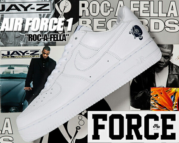 楽天市場】NIKE AIR FORCE 1 '07 ROCAFELLA white/white-white