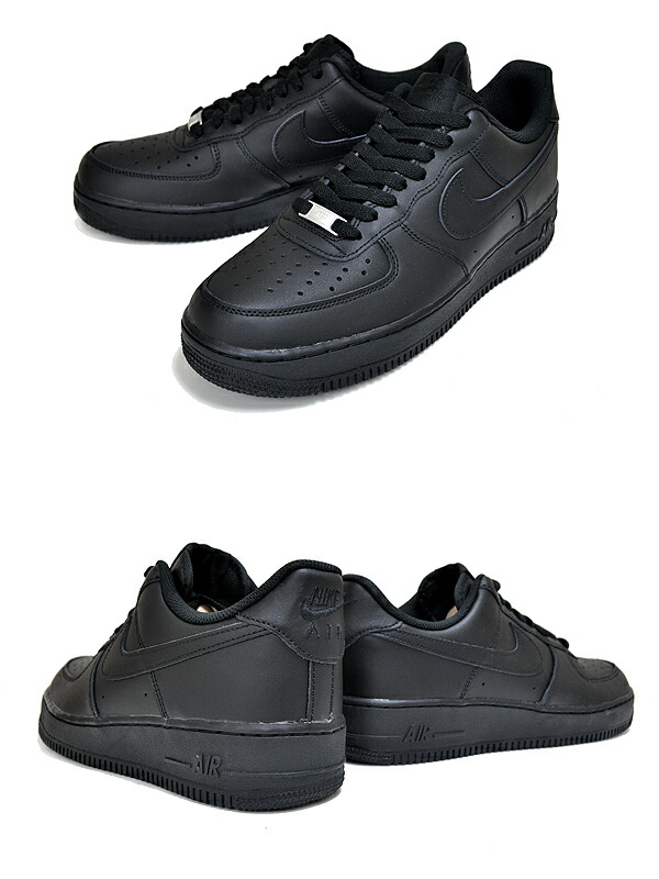 楽天市場】NIKE AIR FORCE 1 07 black/black 315122-001 ナイキ エア