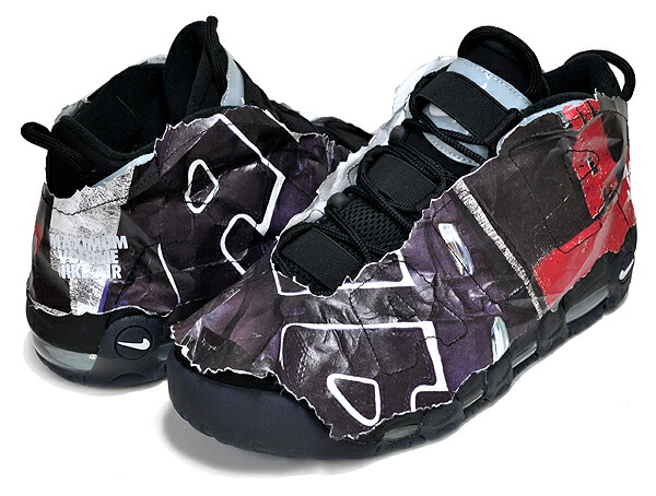 楽天市場】NIKE AIR MORE UPTEMPO 96 MAXIMUM VOLUME black/white