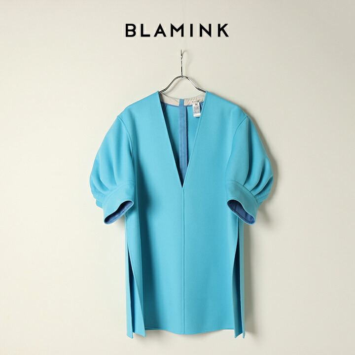 楽天市場】【40%OFFセール】BLAMINK ブラミンク ウールカシミアVネック