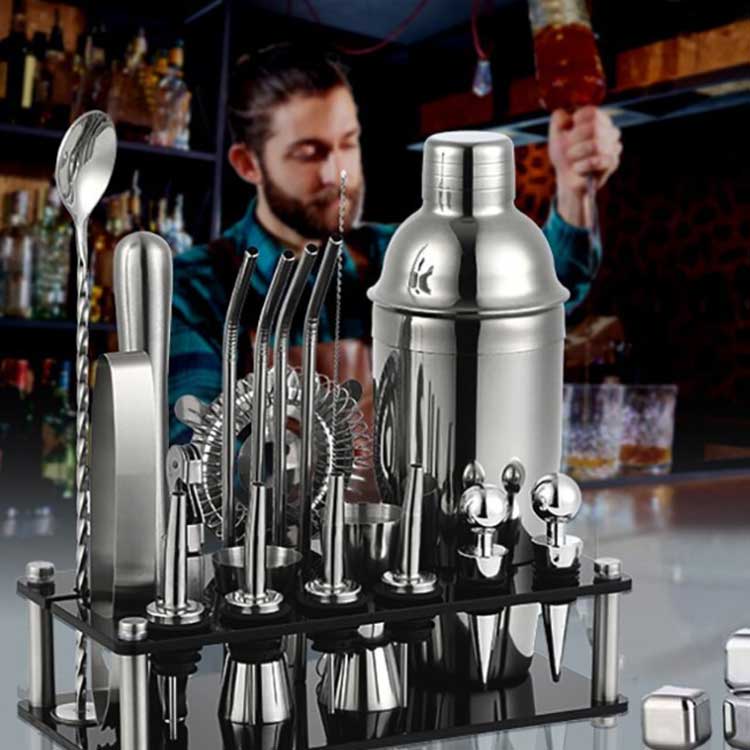 楽天市場】カクテルシェーカー 20点セット カクテル セット 道具 550ml