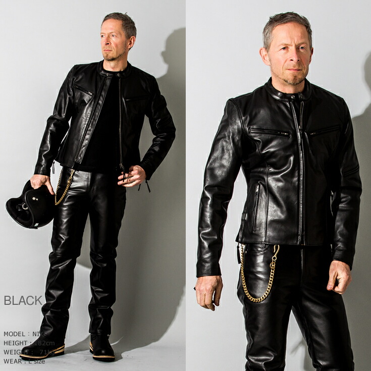 楽天市場】【50%OFFクーポン】本革 高機能防寒仕様シングルライダース