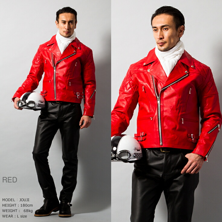 楽天市場】Horn Works 本革 UKパッドダブルライダースジャケット