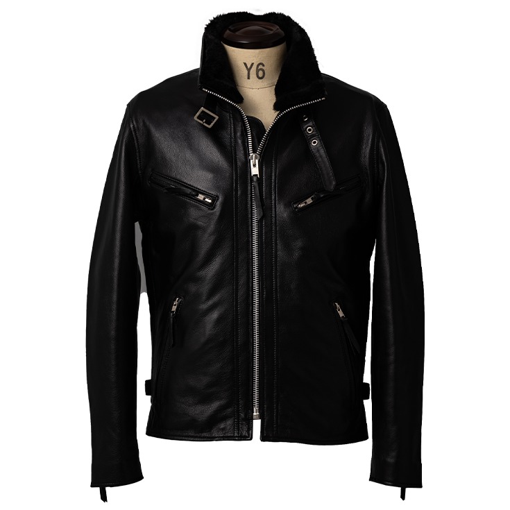 楽天市場】【50%OFFクーポン】Liugoo Leathers 本革 WING-NECK