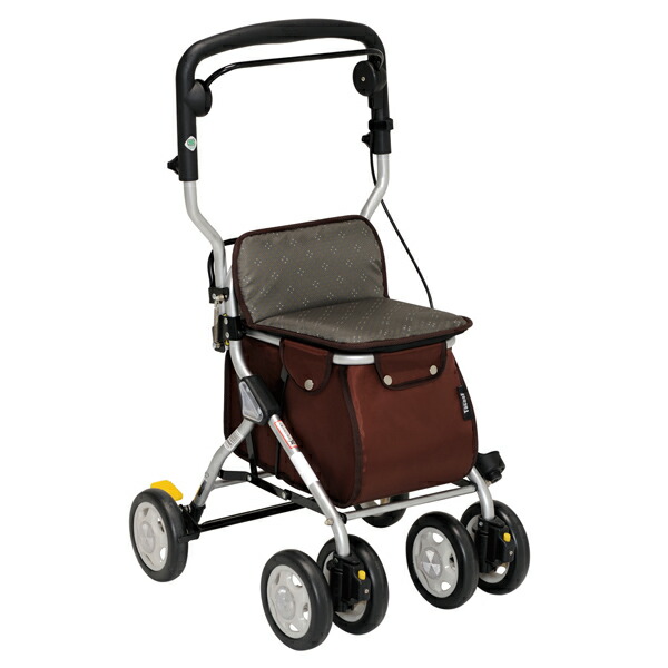 楽天市場】シルバーカー ミドルタイプ ルーティS コンパクト 座れる 幸