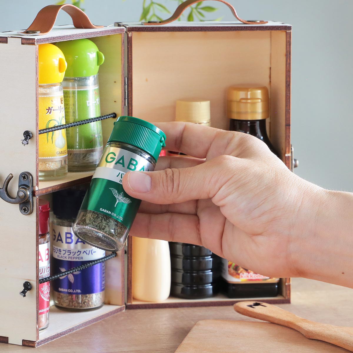 楽天市場】アウトドア ミニスパイスボックス キット （ スパイスラック