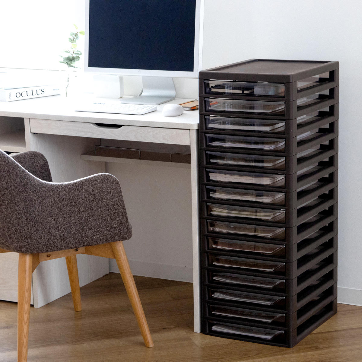 楽天市場】書類ケース フロアケース アプロス B4 浅型 15段 幅32.3