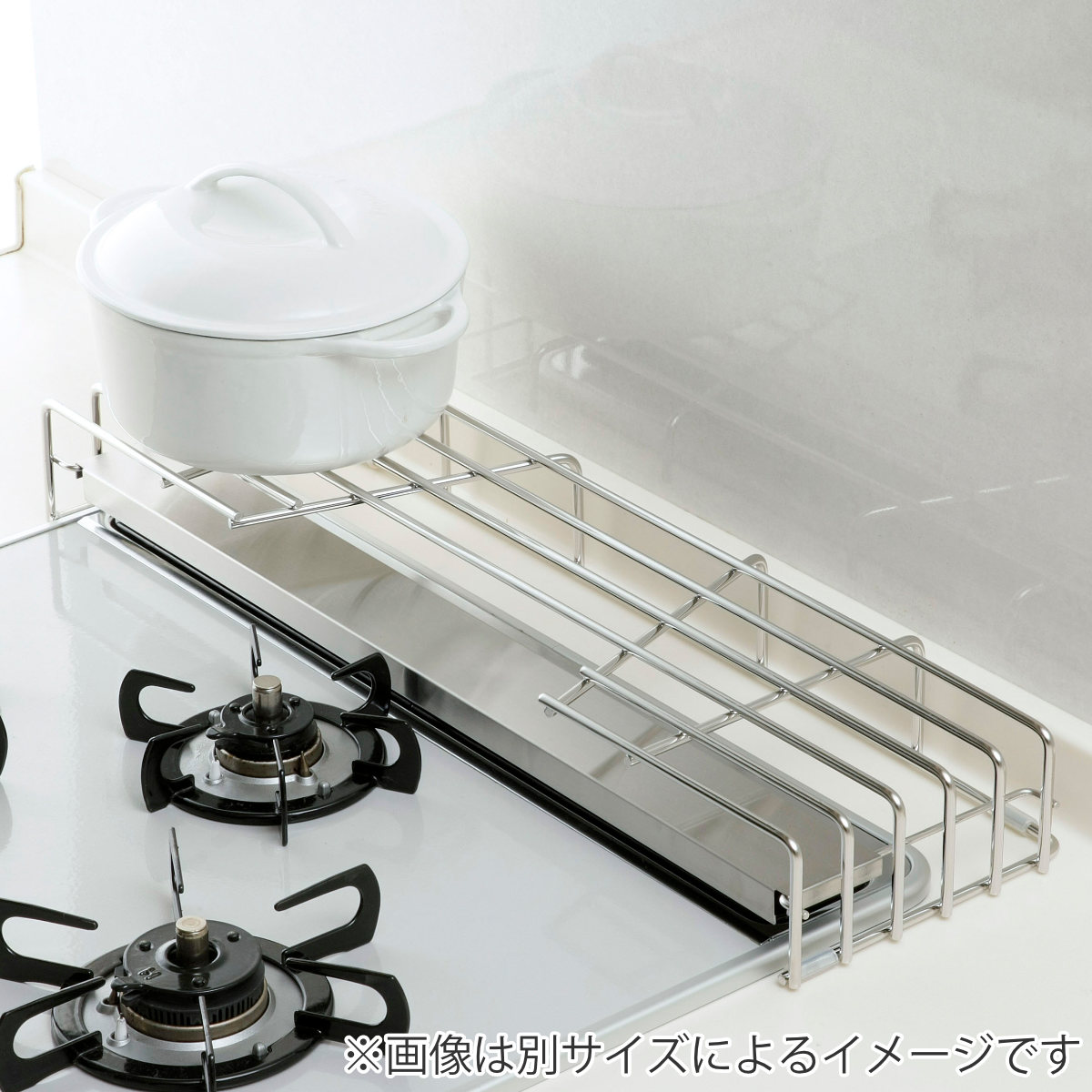 楽天市場】コンロ奥ラック 排気口カバー付コンロ奥ラック 幅75cm用