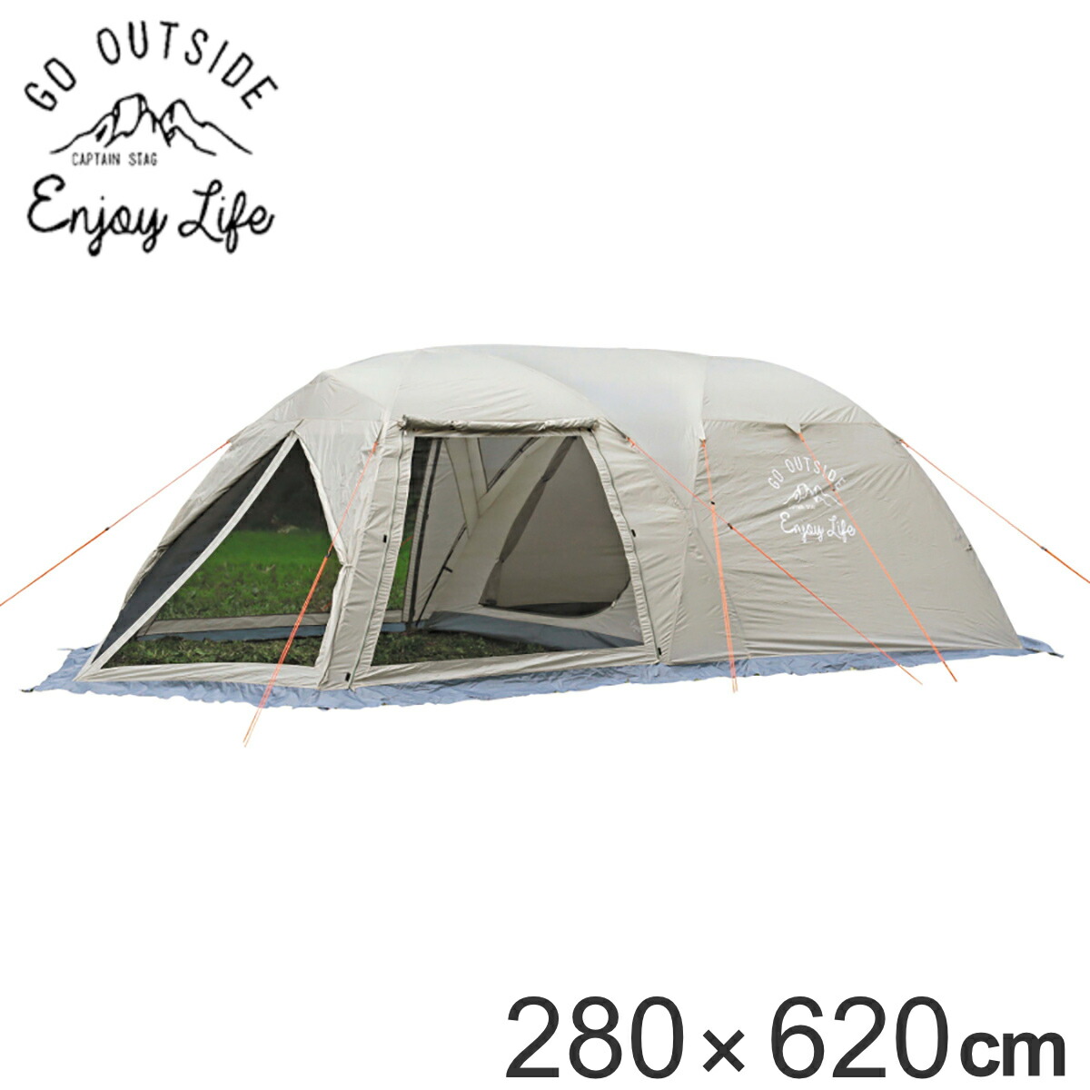 楽天市場】テント 5人用 6人用 スクリーンツールームドームテント