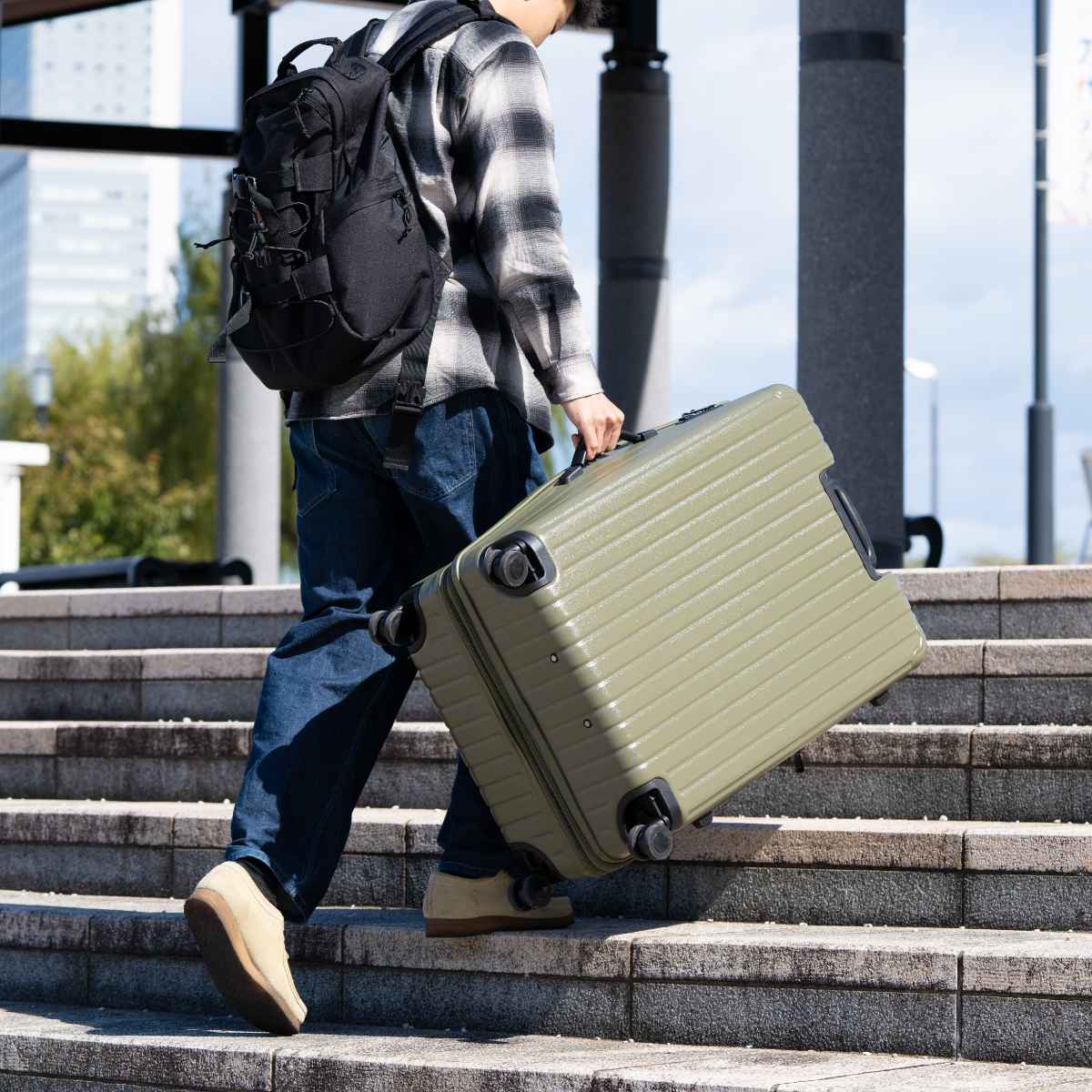 楽天市場】スーツケース 105L TSAロックWFタイプ Lサイズ キャプテン