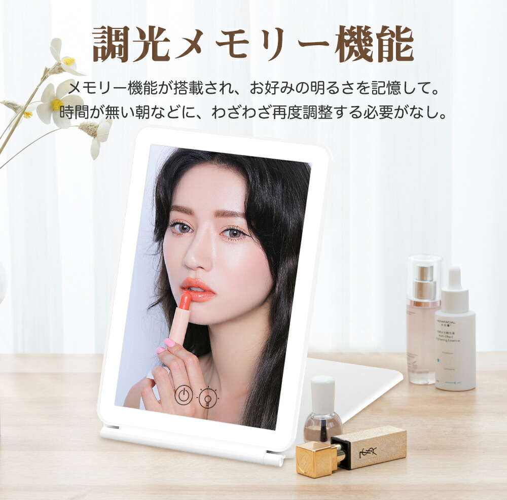 楽天市場】＼10%OFFクーポン／日光女優ミラー 3倍拡大鏡付き 化粧鏡