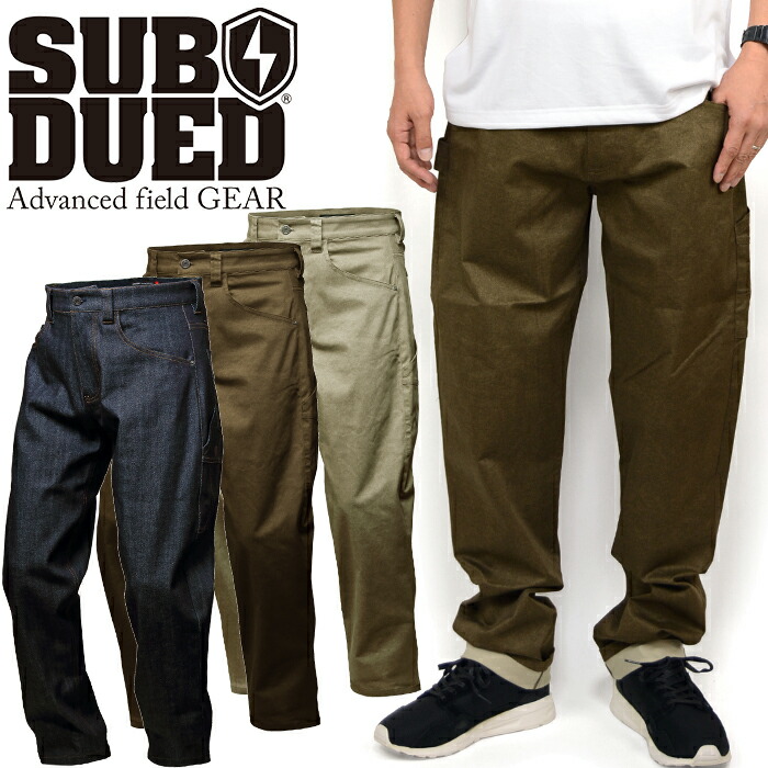 楽天市場】サブデュード SUBDUED SDA-018-0055 ファスト ドロー パンツ