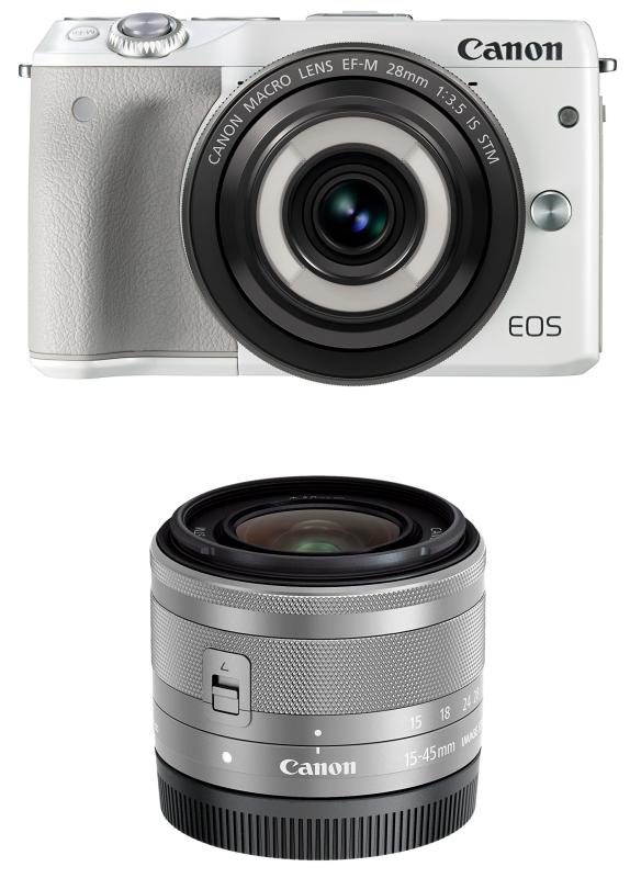 楽天市場】キャノン eos m3 ホワイト ダブルレンズの通販