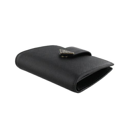 楽天市場】プラダ 二つ折り財布 財布 サフィアーノ トライアングルロゴ