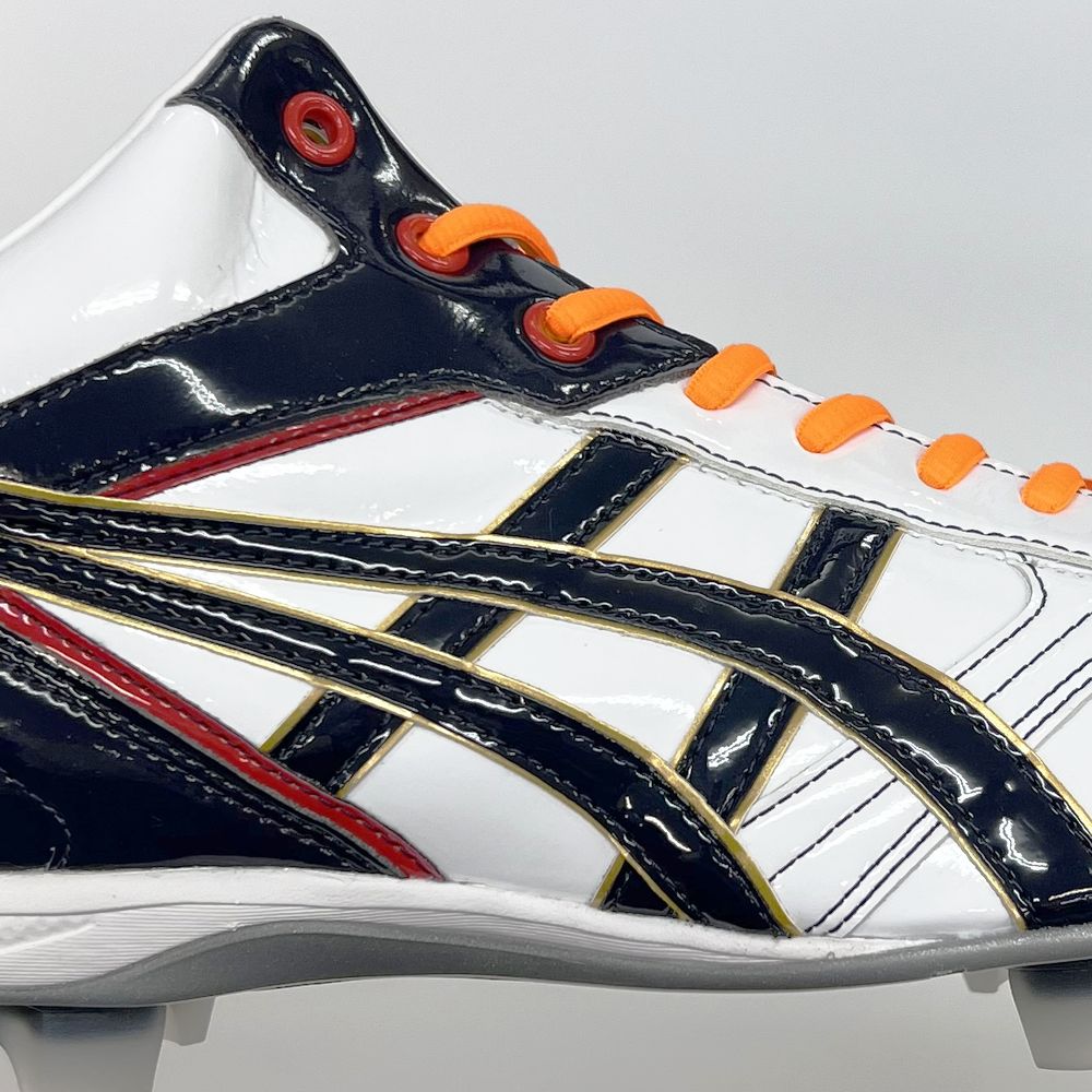 楽天市場】【サイズ交換送料無料】ホワイト×ネイビー×蛍光オレンジ