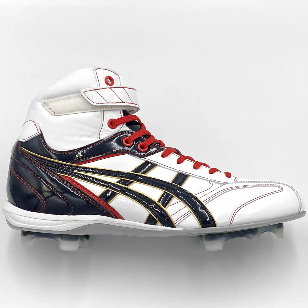 楽天市場】【サイズ交換送料無料】ホワイト×ネイビー アシックス 野球