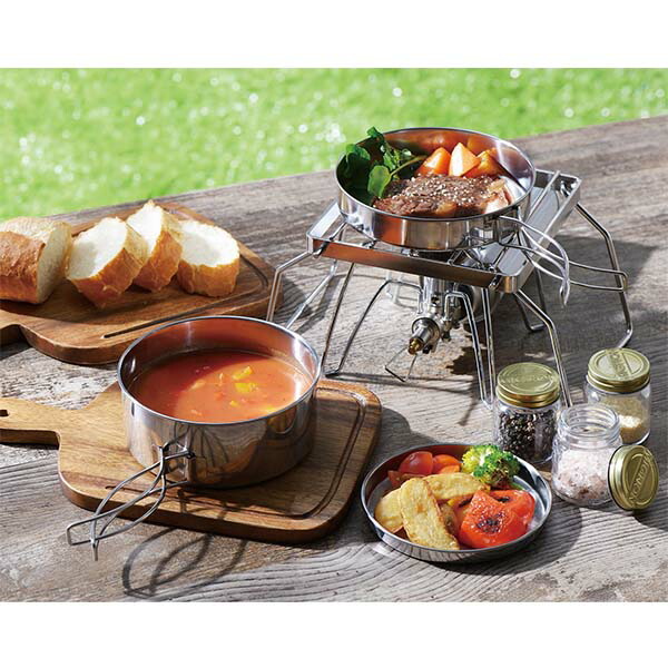 楽天市場】【直火専用】SOLA Relax -ソラリラ- キャンピング鍋 8点