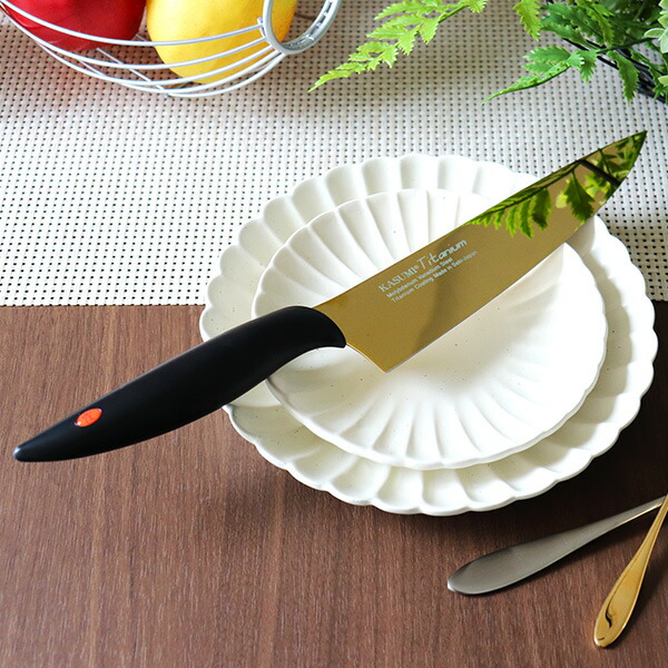 楽天市場】スミカマ 霞 KASUMI チタニウム 剣型包丁 20cm ゴールド