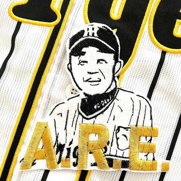 楽天市場】納期注意【阪神タイガース 刺繍ワッペン 岡田監督 ARE お