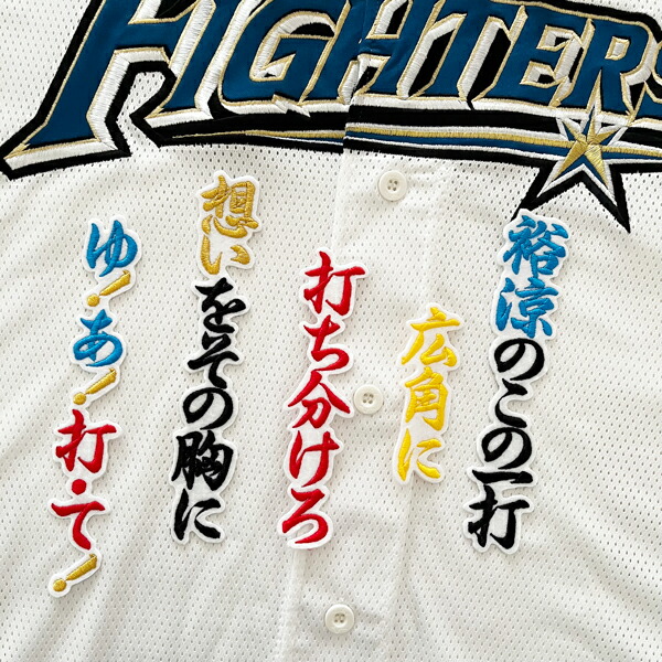 楽天市場】納期注意【日本ハムファイターズ 刺繍ワッペン 田宮 応援歌