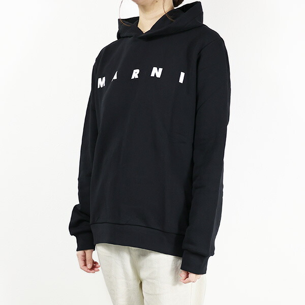 楽天市場】MARNI マルニ Logo Hoodie フーディ プルオーバーパーカー