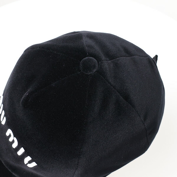 楽天市場】MiuMiu ミュウミュウ Velvet Baseball Cap ベースボール