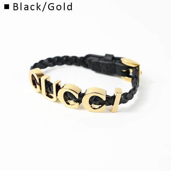 楽天市場】GUCCI グッチ Leather GUCCI Bracelet ブレスレット
