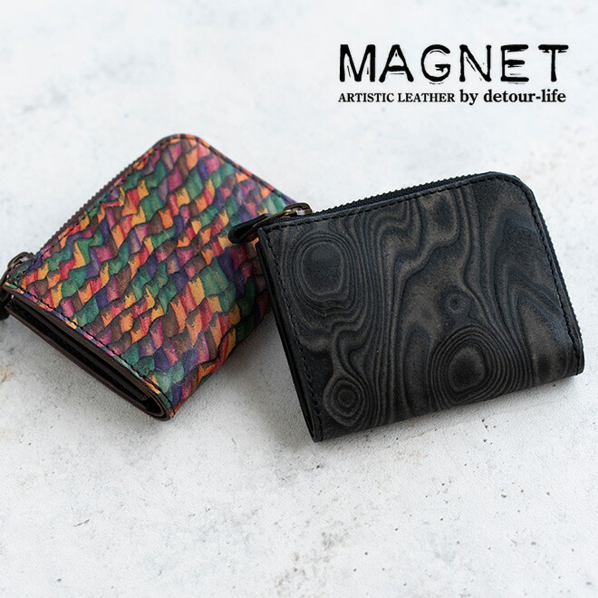 楽天市場】MAGNET マグネット L-Fastener Compact Wallet 財布