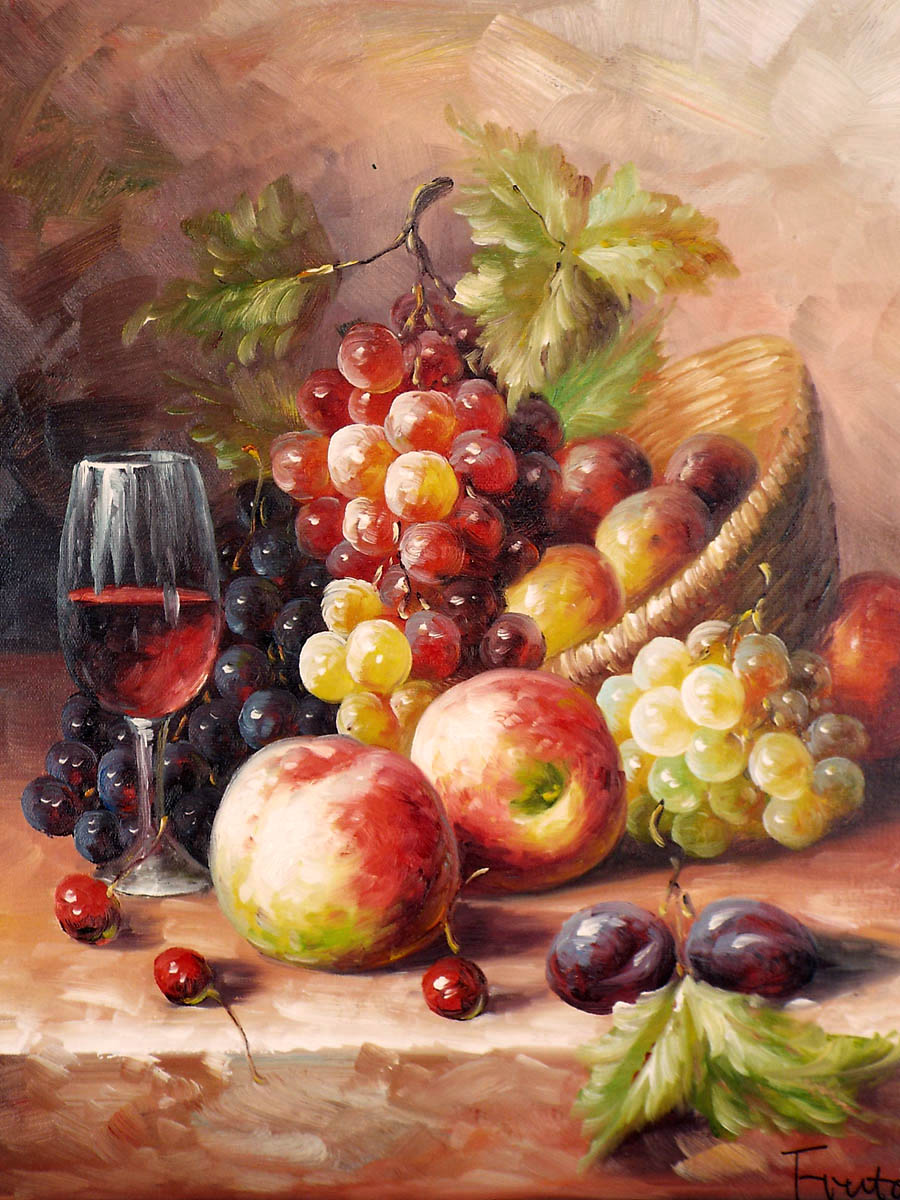 楽天市場】静物の絵 絵画 油絵 アートパネル開業祝い 開院祝い「籠の