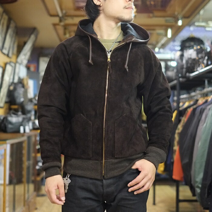 楽天市場】Y'2 LEATHER ワイツーレザー【TB-152】【STEER.SUEDE HOODED