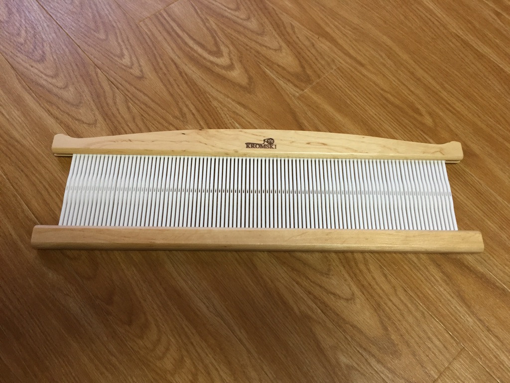 リジッドヘドル／ラ・メールルーム用筬そうこう60cm 白木 30羽 60羽 アシュフォード リジッドヘドル／ラ・メールルーム用筬そうこう60cm